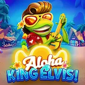 Aloha King Elvis in the Wanted Win Casino Online lobby
