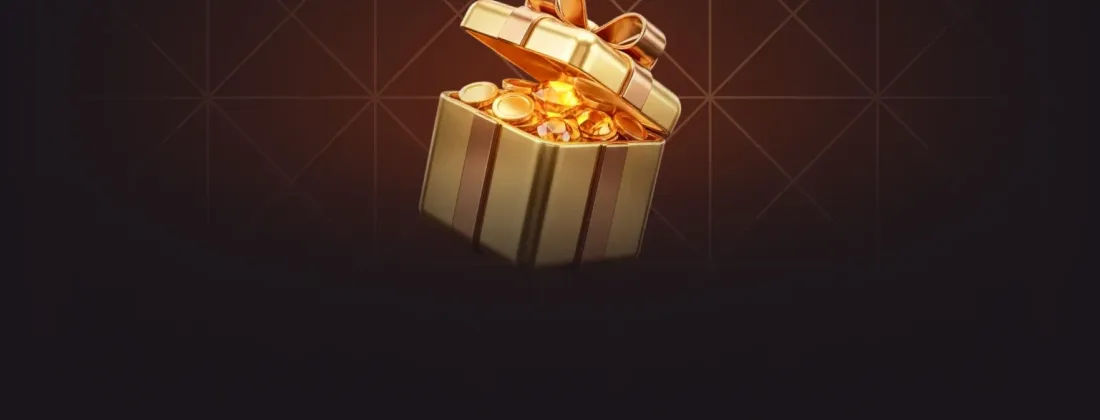 Wanted Win promo code list Gift box with gold coins for the Wanted Win promo code list